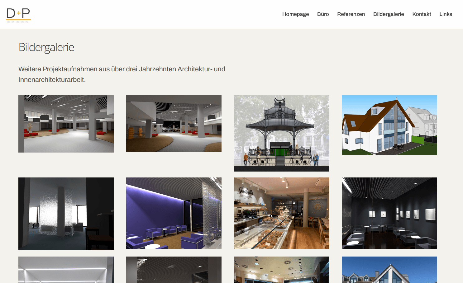 Bildergalerie von dreist-architektur.de mit Projektaufnahmen